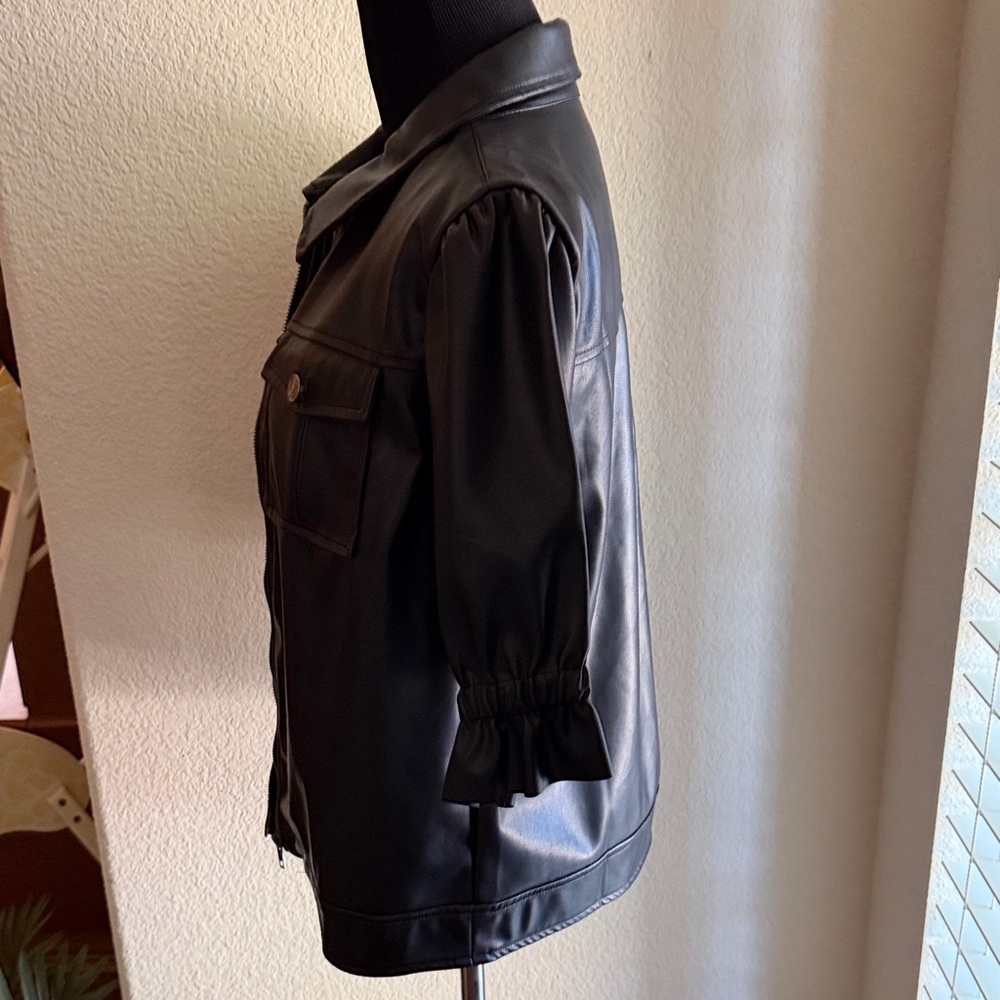 Black Leather Jacket - image 2